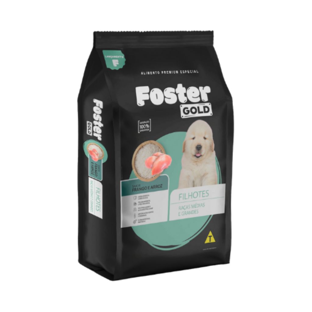 Foster Gold Filhotes Raças Médias e Grandes